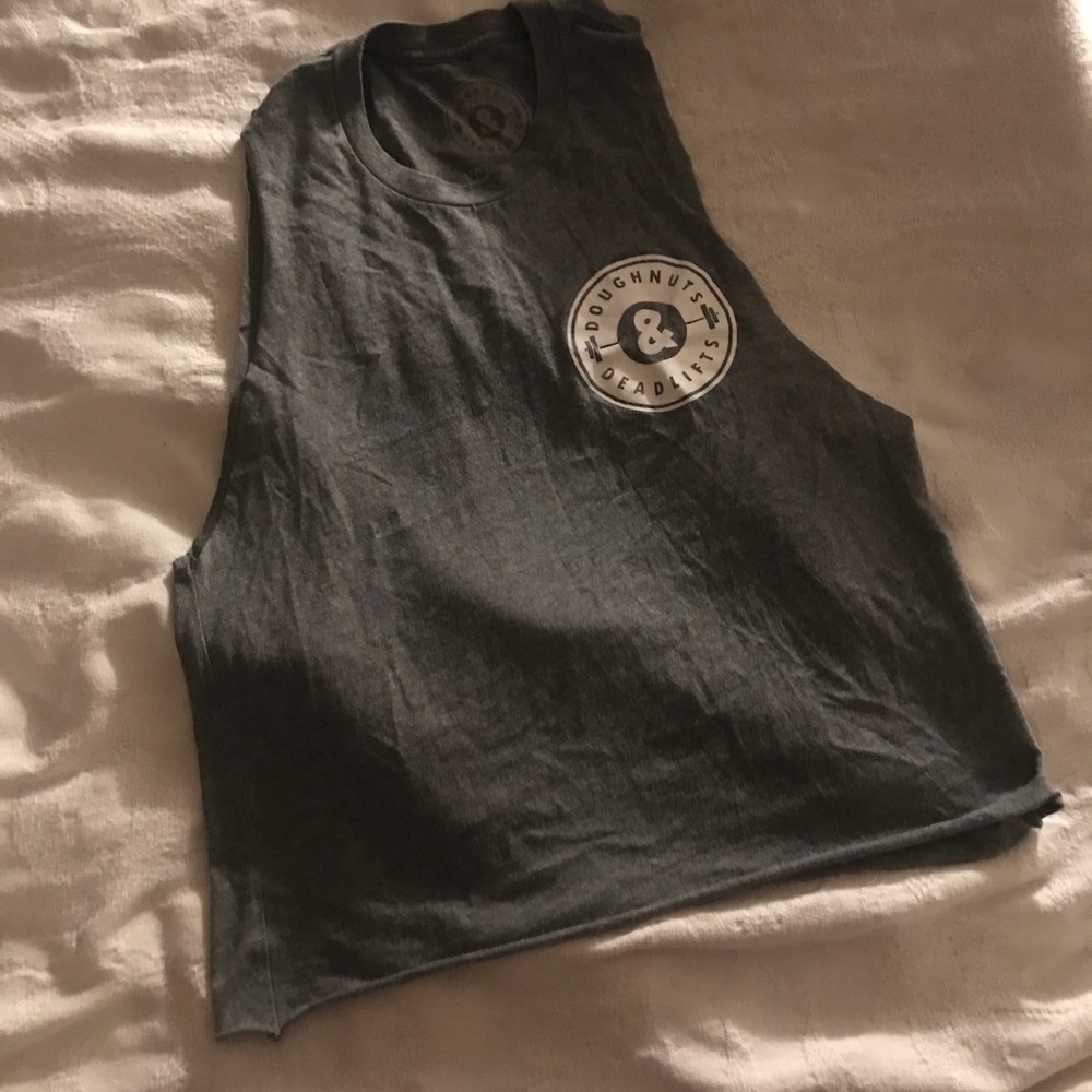 Donuts and Deadlifts Muscle Tank